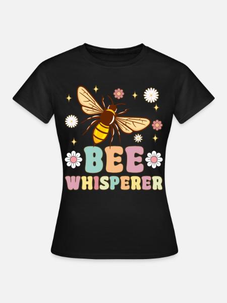 Bienenflüsterer Imker Imkerei - Frauen T-Shirt - Schwarz