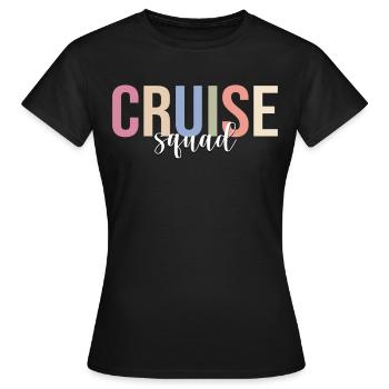 Croisière Vacances Croisière Bateau de croisière - T-shirt Femme - noir - Devant - AI Model Female 172 dark (172cm)