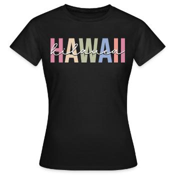 Volcanoes Volcano Lovers Geology Lava - Women's T-Shirt - black - Front - AI Model Female 172 dark (172cm)