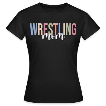 Lutteur - T-shirt Femme - noir - Devant - AI Model Female 172 dark (172cm)