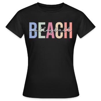 Player - Women's T-Shirt - black - Front - AI Model Female 172 dark (172cm)