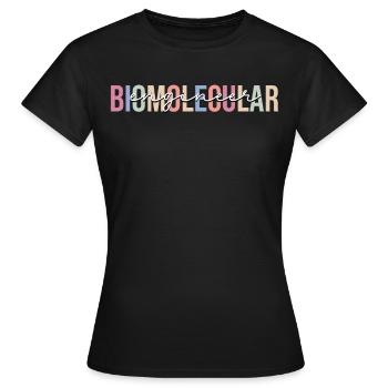 Technology BME - Women's T-Shirt - black - Front - AI Model Female 172 dark (172cm)