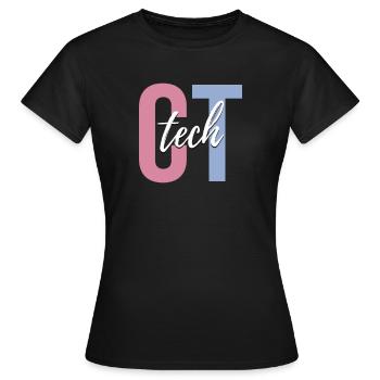 Radiologie Radiologe Rad Tech Nukleare Strahlung - Frauen T-Shirt - Schwarz - Vorne - AI Model Female 172 dark (172cm)