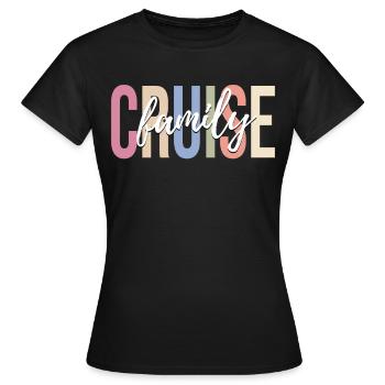 Croisière Vacances Croisière Bateau de croisière - T-shirt Femme - noir - Devant - AI Model Female 172 dark (172cm)