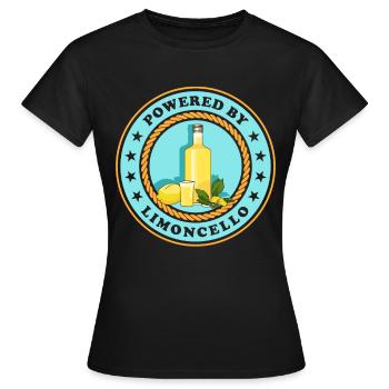 Limoncello Liqueur | Lemon Liqueur Gift - Women's T-Shirt - black - Front - AI Model Female 172 dark (172cm)