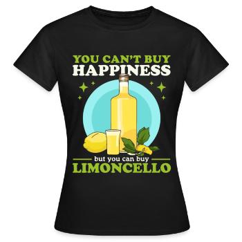 Limoncello Lemons Limoncellos Liqueur Gifts - Women's T-Shirt - black - Front - AI Model Female 172 dark (172cm)