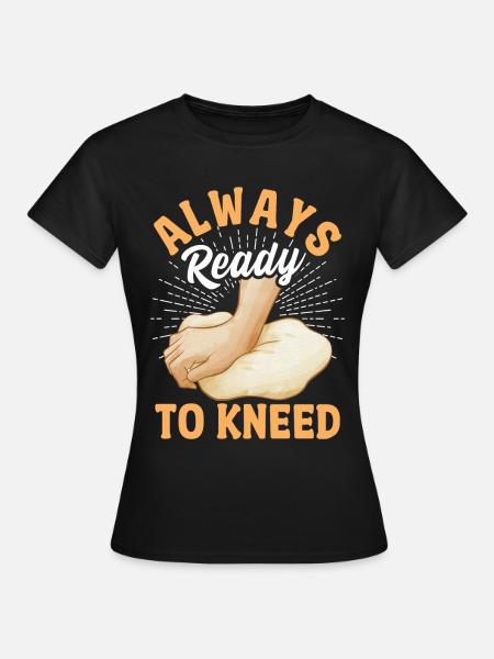 Brotbacken Brotbackautomat - Frauen T-Shirt - Schwarz