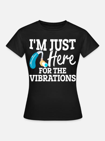 Deaf Pride ASL Gebärdensprache - Frauen T-Shirt - Schwarz