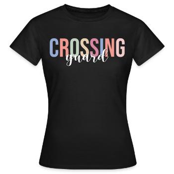 School for school pilots - Women's T-Shirt - black - Front - AI Model Female 172 dark (172cm)