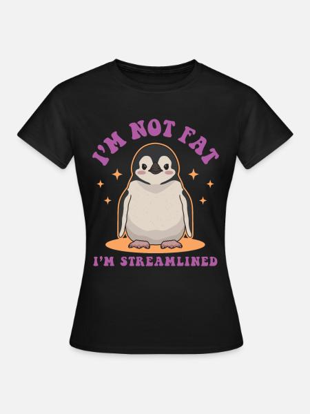 Pinguin Baby Pinguine Geschenke - Frauen T-Shirt - Schwarz