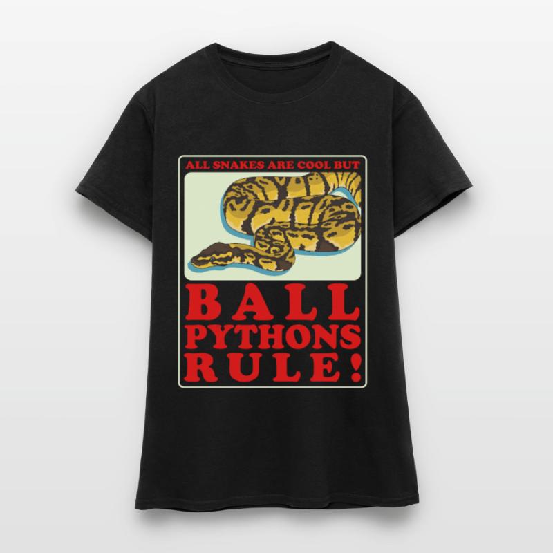 Roi Python Python Serpent Cadeau T-shirt Femme