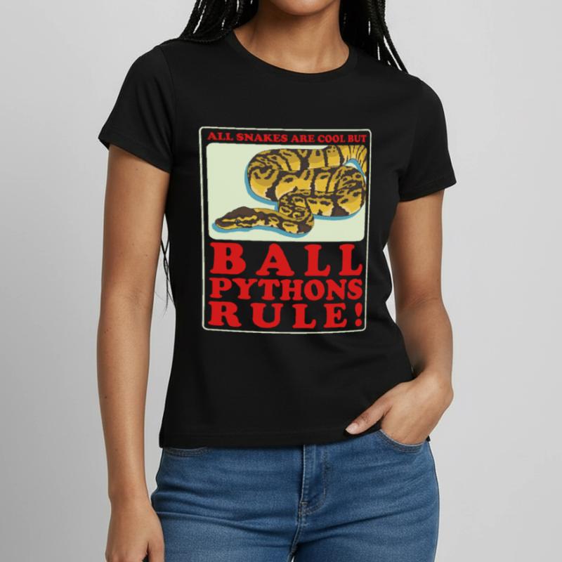 Roi Python Python Serpent Cadeau T-shirt Femme