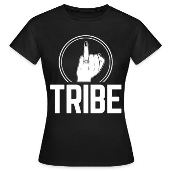 Tribe Brautparty Bachelorette - Frauen T-Shirt - Schwarz - Vorne - AI Model Female 172 dark (172cm)
