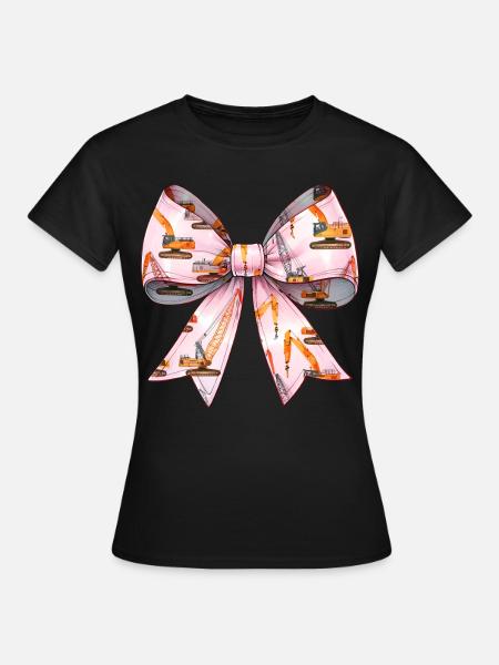 Coquette Bogenkranführer Kranführer - Frauen T-Shirt - Schwarz