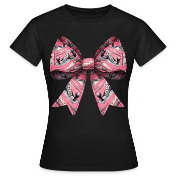 Coquette Arc Menuisier - T-shirt Femme - noir - Devant - AI Model Female 172 dark (172cm)
