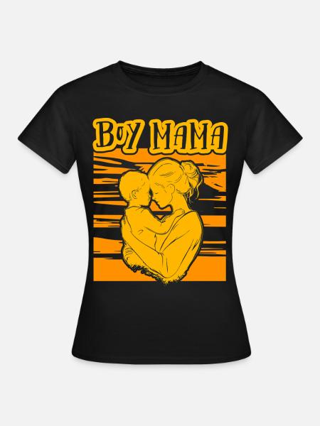 Junge Mama - Frauen T-Shirt - Schwarz