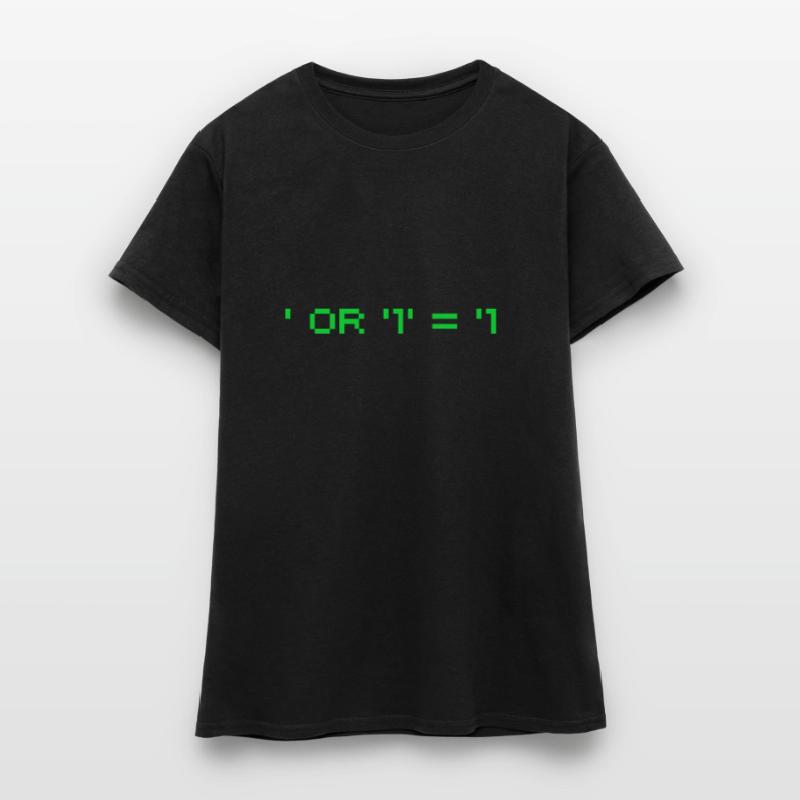 Hackers Pentest SQL Injection Women's T-Shirt