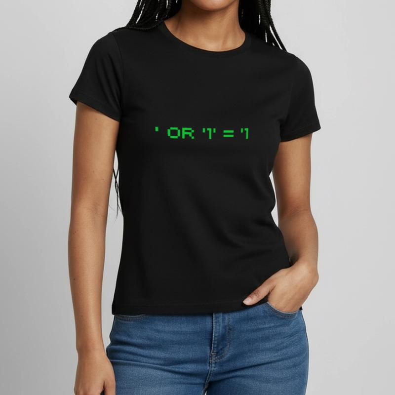 Hackers Pentest SQL Injection Women's T-Shirt