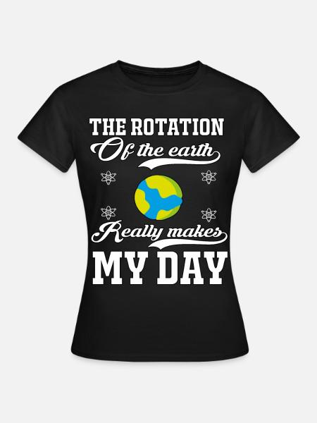 Wissenschaft Physik Chemie Nerd Geek Science Atom - Dame-T-shirt - sort