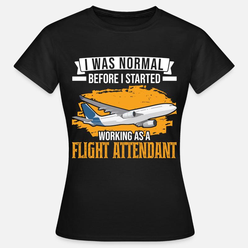 Assistente di volo Regalo Assistente di volo - Maglietta da donna - nero