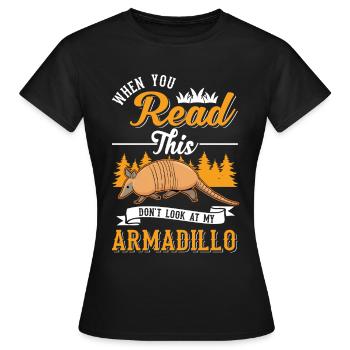 Tatou Cadeau Tatou - T-shirt Femme - noir - Devant - AI Model Female 172 dark (172cm)