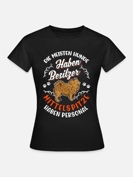 Mittelspitz Personal - Frauen T-Shirt - Schwarz