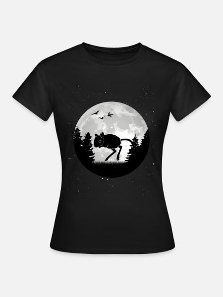 Gerbille Moon Racing Rat Gerbille - T-shirt Femme - noir