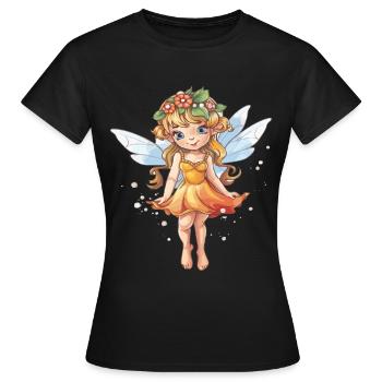 Little Fairy Fairy Fairy Magic - Women's T-Shirt - black - Front - AI Model Female 172 dark (172cm)
