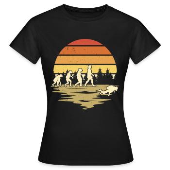 Diver Evolution Tuba de plongée - T-shirt Femme - noir - Devant - AI Model Female 172 dark (172cm)