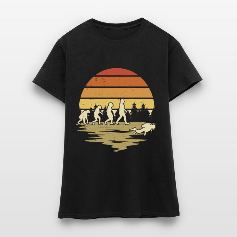 Diver Evolution Tuba de plongée T-shirt Femme