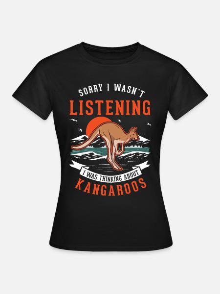 Kangourou d’Australie Kangourou d’Australie - T-shirt Femme - noir