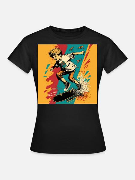 Skater Boy - Women's T-Shirt - black
