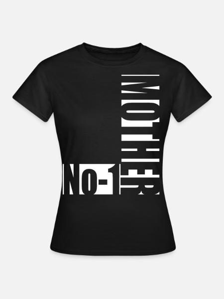 No-1 Mother - Frauen T-Shirt - Schwarz