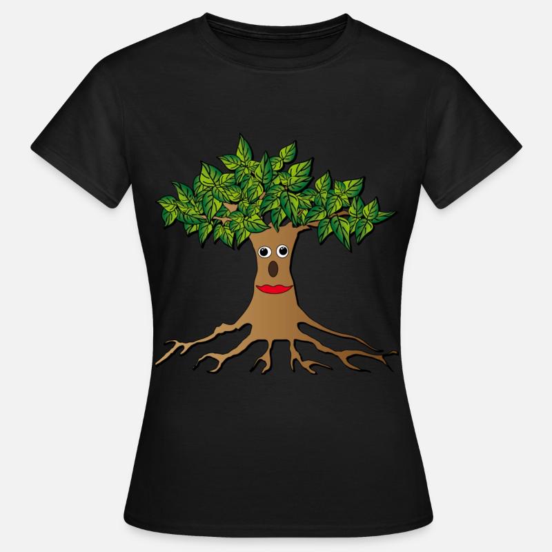 tree - Women's T-Shirt - black