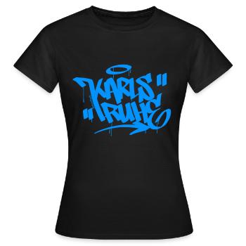 Karlsruhe - Women's T-Shirt - black - Front - AI Model Female 172 dark (172cm)
