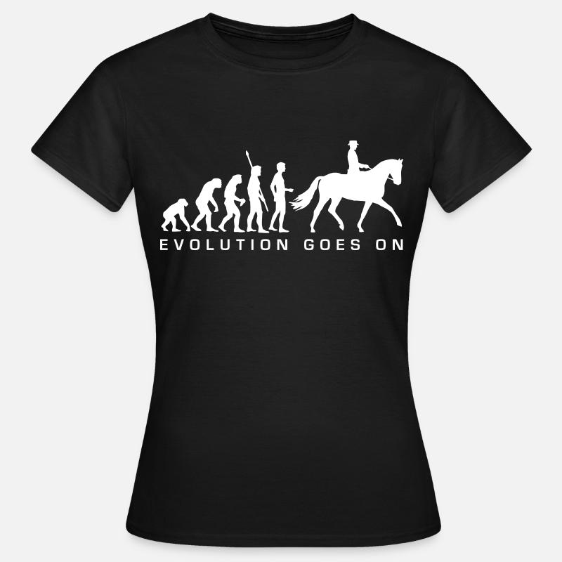 evolution_reiter_b - Women's T-Shirt - black