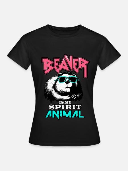 Biber - Dame-T-shirt - sort