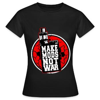 Vape - Frauen T-Shirt - Schwarz - Vorne - AI Model Female 172 dark (172cm)