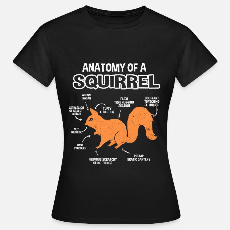 Squirrel - Women's T-Shirt - black