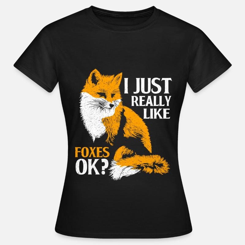 Fox - Women's T-Shirt - black