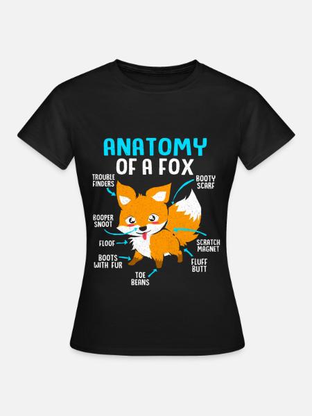 Fox - Women's T-Shirt - black