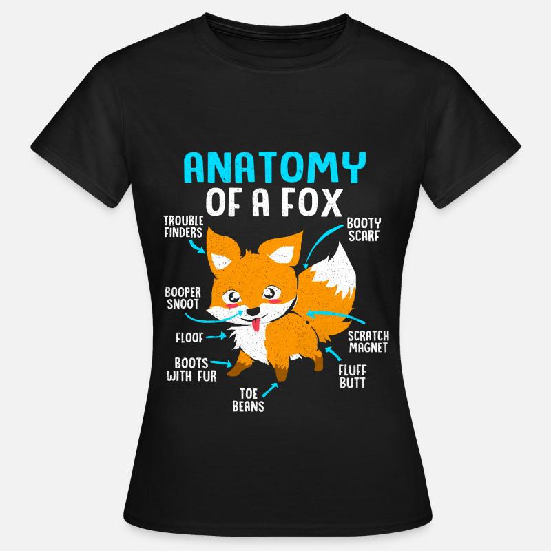 Fox - Women's T-Shirt - black