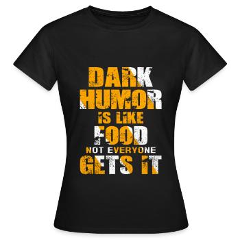 Communisme - T-shirt Femme - noir - Devant - AI Model Female 172 dark (172cm)