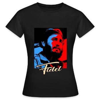 Kommunismus Lenin Marx Klassenkampf Sozial - Frauen T-Shirt - Schwarz - Vorne - AI Model Female 172 dark (172cm)