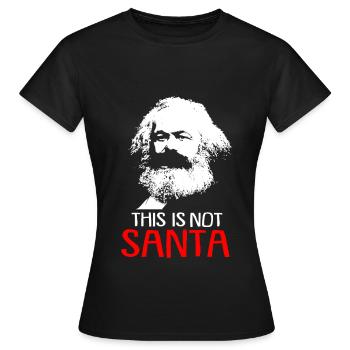 Communisme Lénine Marx Lutte des classes social - T-shirt Femme - noir - Devant - AI Model Female 172 dark (172cm)