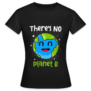 Jour de la Terre - T-shirt Femme - noir - Devant - AI Model Female 172 dark (172cm)
