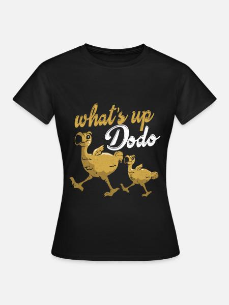 Dodo - Frauen T-Shirt - Schwarz