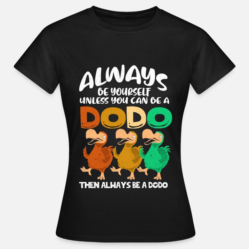 Dodo - Frauen T-Shirt - Schwarz