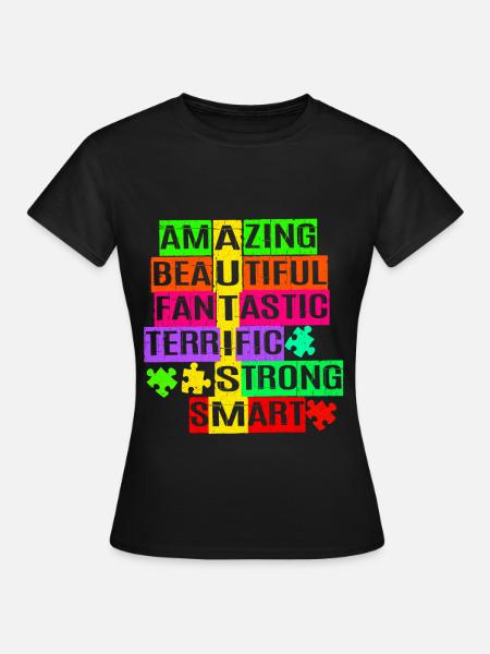 Autism - Women's T-Shirt - black