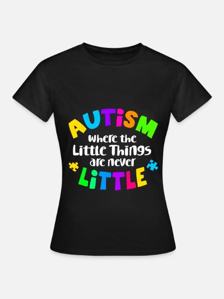 Autismus Awareness Day Pflege Autist Eltern Liebe - Frauen T-Shirt - Schwarz